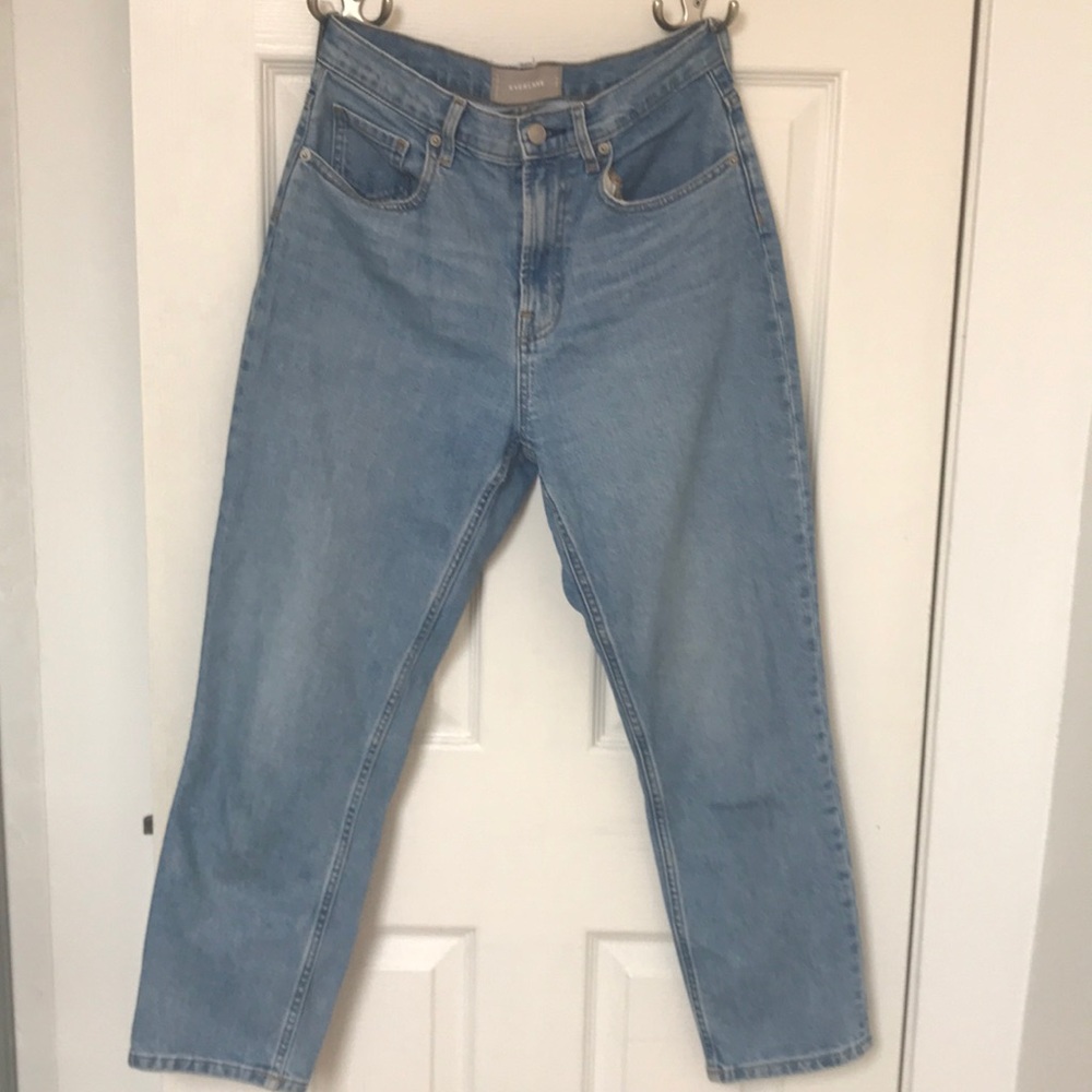 Everlane High Waist Straight Jeans 28 Ankle